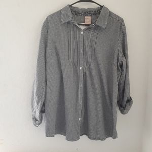 White stag Womens Button Shirt Plus Size